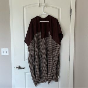 Vintage Plaid Cardigan